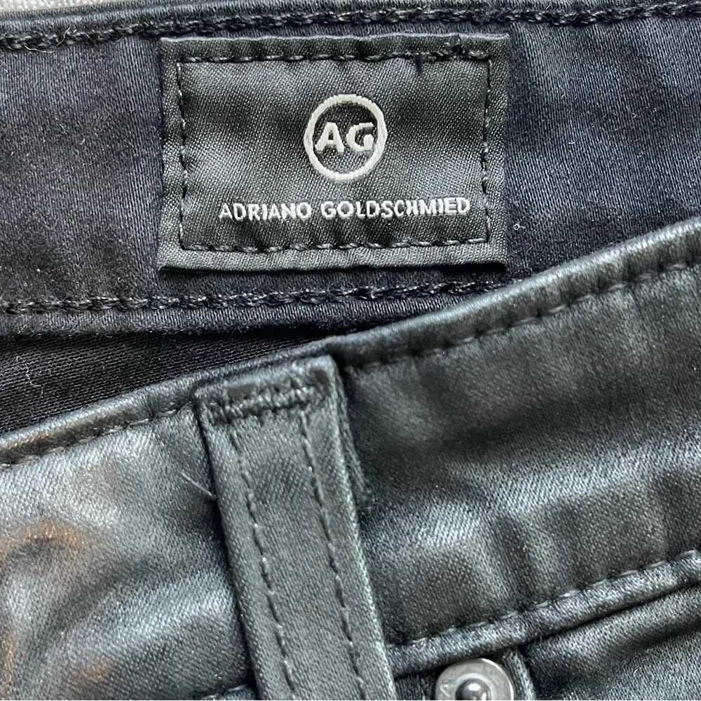 Adriano Goldschmidt “The Isabelle” Faux black leather. Size 29R